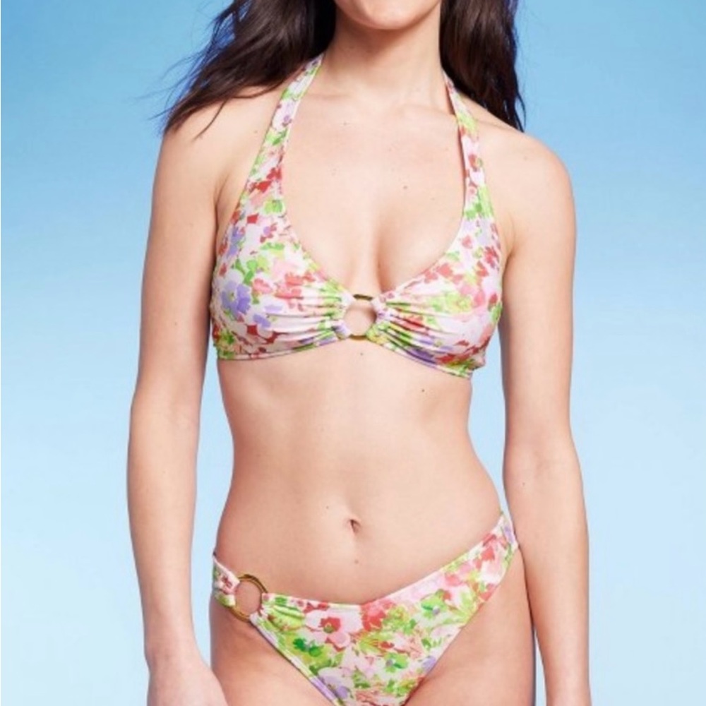 NWT Floral bikini